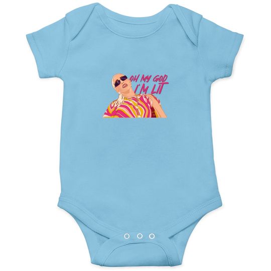 Erika Jayne The Real Housewives of Beverly Hills Oh My God I’m Lit Onesies