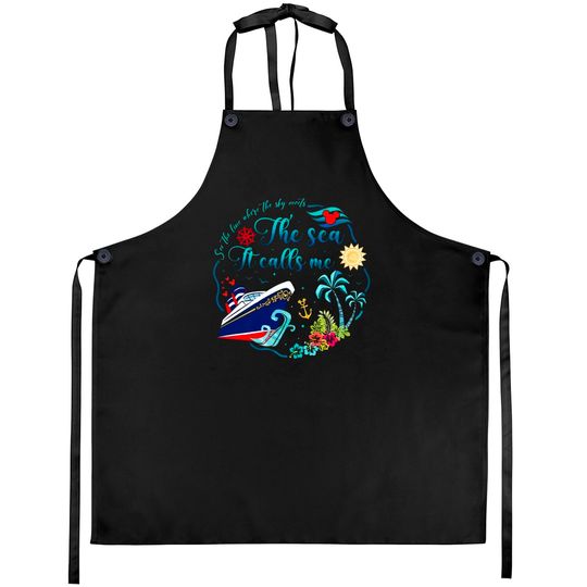 Moana Cruise Aprons, Disney Cruise Aprons, Disney Family Cruise