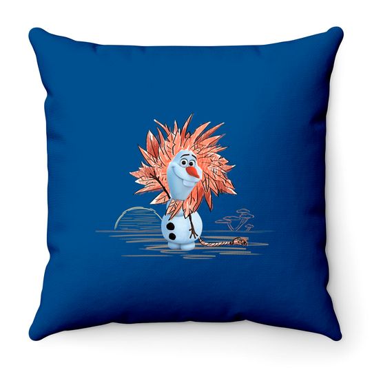 Disney Olaf Presents The Lion King Simba Premium Throw Pillows