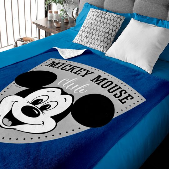 Vintage Mickey Mouse Club | Disney Family Vacation Baby Blankets