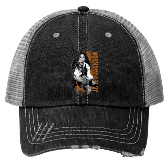 janet jackson brown - Janet Jackson - Trucker Hats