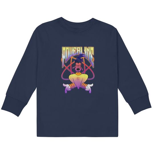 Disney A Goofy Movie Powerline Logo Portrait Kids Long Sleeve T-Kids Long Sleeve Kids Long Sleeve T-Kids Long Sleeve T-Shirts
