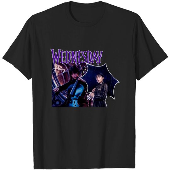 Jenna Ortega Shirt, Wednesday Series Shirt, Wednesday Addams Family TV Series Shirt