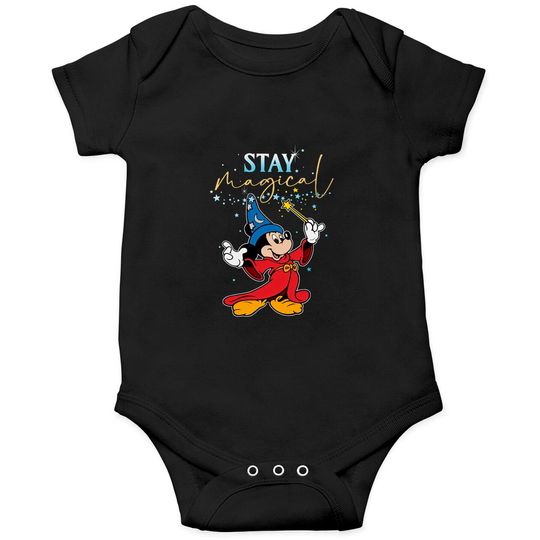 Disney Fantasia Sorcerer Mickey Stay Magical Onesies, Fantasmic Disney's Hollywood Studios Onesies