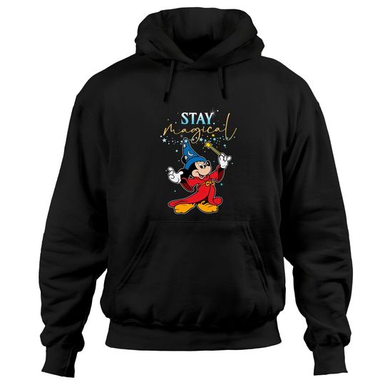Disney Fantasia Sorcerer Mickey Stay Magical Hoodies, Fantasmic Disney's Hollywood Studios Hoodies
