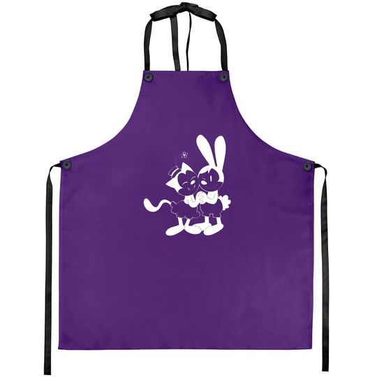Disney Aprons, Oswald the Lucky Rabbit, Oswald and Ortensia Aprons