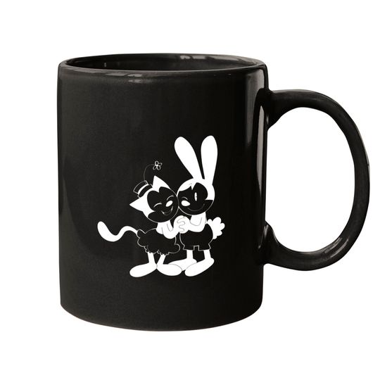 Disney Mugs, Oswald the Lucky Rabbit, Oswald and Ortensia Mugs