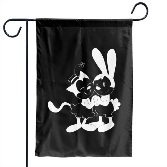 Disney Garden Flags, Oswald the Lucky Rabbit, Oswald and Ortensia Garden Flags
