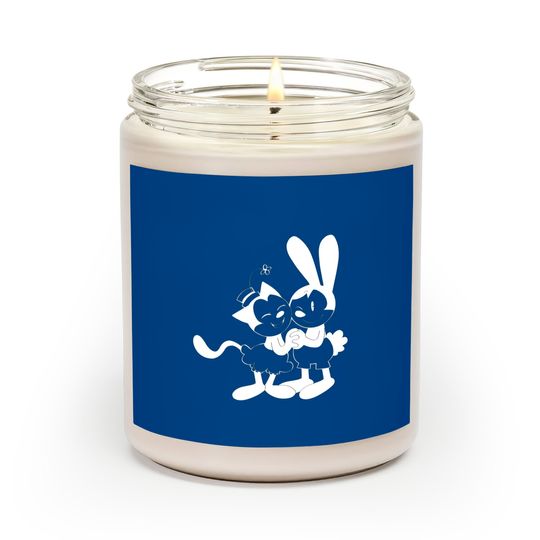 Disney Scented Candles, Oswald the Lucky Rabbit, Oswald and Ortensia Scented Candles