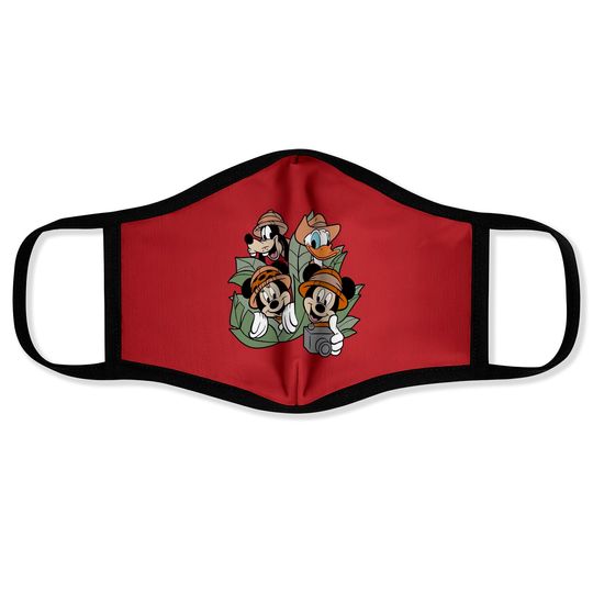 Mickey & Friends Animal Kingdom Face Masks | Disney Face Masks