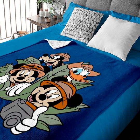 Mickey & Friends Animal Kingdom Baby Blankets | Disney Baby Blankets