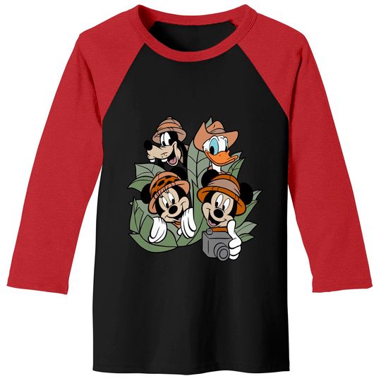 Mickey & Friends Animal Kingdom Baseball Tees | Disney Baseball Tees