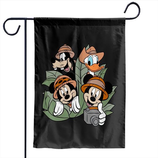 Mickey & Friends Animal Kingdom Garden Flags | Disney Garden Flags