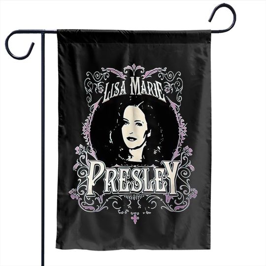 Lisa Marie Presley 90s Vintage Garden Flags, Lisa Marie Presley Sweatshirt