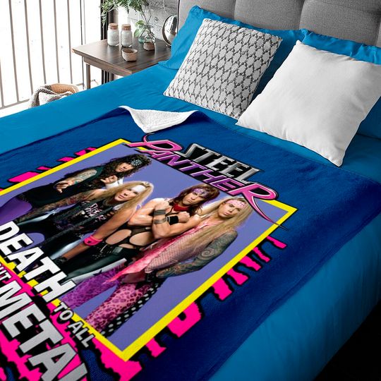 Vintage Steel Panther Baby Blankets, Steel Panther Tour, Steel Panther Concert, 2023 Rock Tour Baby Blankets