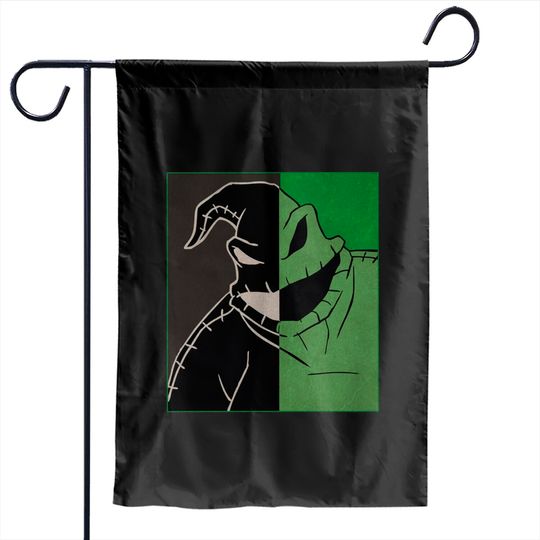 Disney Oogie Boogie Garden Flags, Nightmare Before Christmas Garden Flags