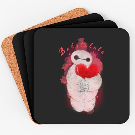 Ba La La La Baymax Disney Valentine Coasters, Baymax Disney Sweatshirt
