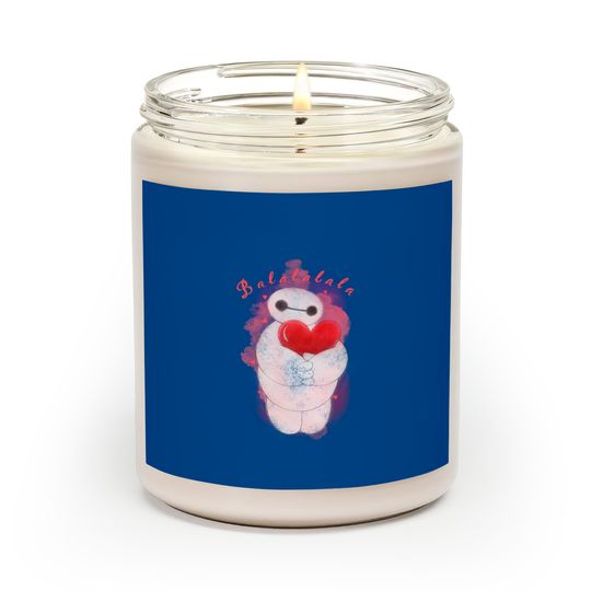 Ba La La La Baymax Disney Valentine Scented Candles, Baymax Disney Sweatshirt