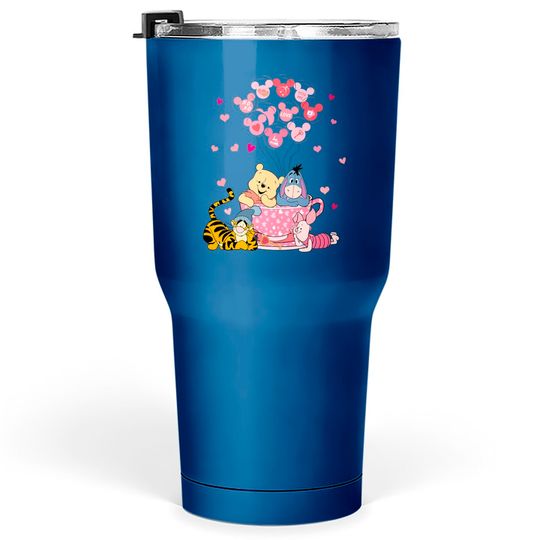 Valentine Disney Winnie The Pooh Tumblers 30 oz Pooh Eeyore