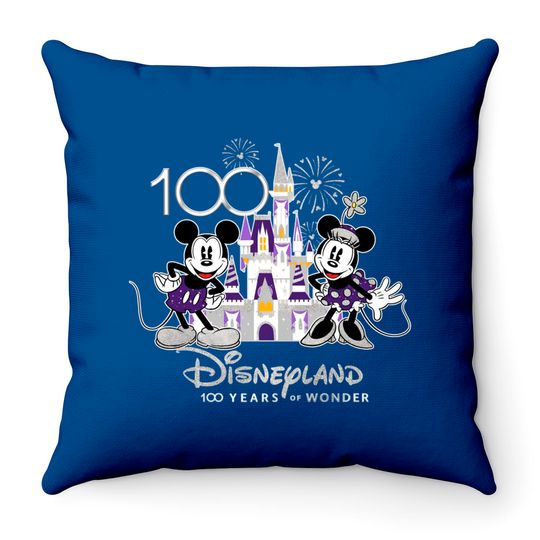 100th Disney Anniversary Throw Pillows, Disney 100 Years of Wonder