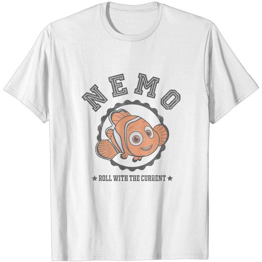Disney Finding Dory Nemo Roll With Graphic T-Shirts, Disney Nemo T-Shirts
