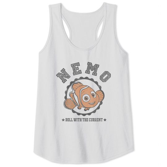 Disney Finding Dory Nemo Roll With Graphic Tank Tops, Disney Nemo Tank Tops