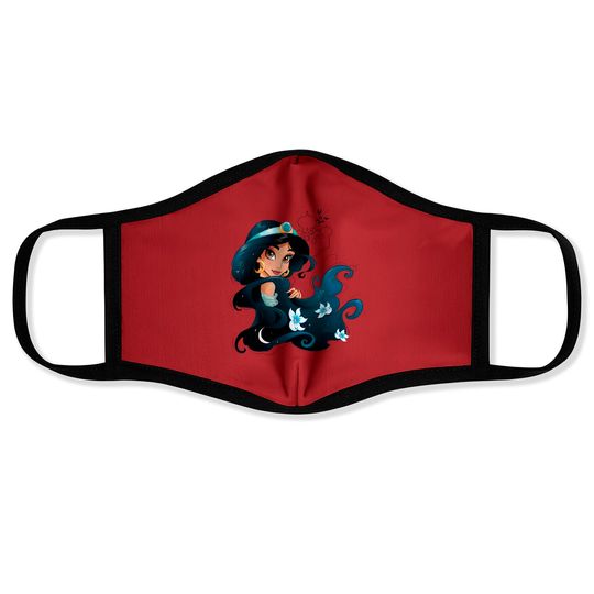 Disney Princess Jasmine Face Masks, Magic Kingdom Day