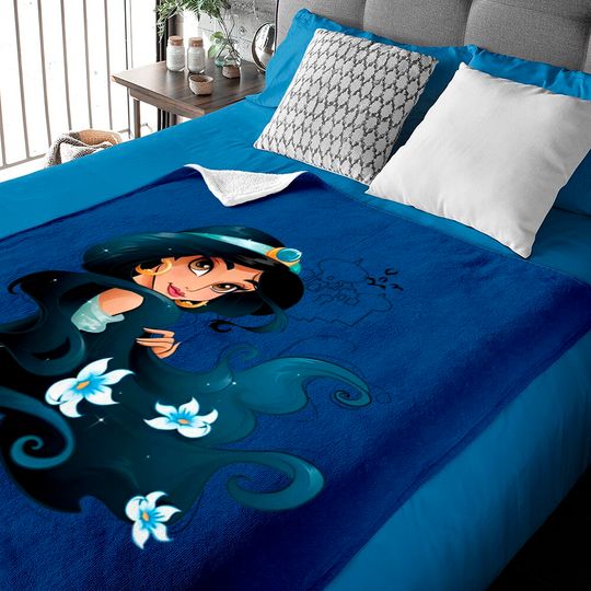 Disney Princess Jasmine Baby Blankets, Magic Kingdom Day