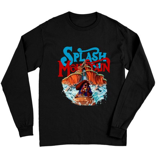 Splash Mountain Vintage Long Sleeves, disney mountains, Disney Park Long Sleeves