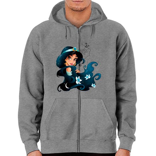 Disney Princess Jasmine Zip Hoodies, Magic Kingdom Day