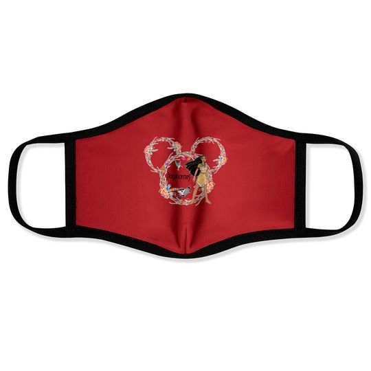 Disney Princess Mickey Head, Pocahontas Face Masks, Princess Pocahontas Face Masks