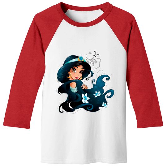 Disney Princess Jasmine Baseball Tees, Magic Kingdom Day
