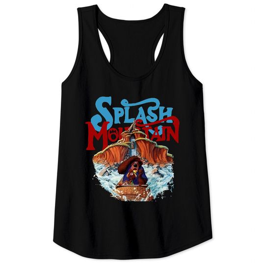 Splash Mountain Vintage Tank Tops, disney mountains, Disney Park Tank Tops