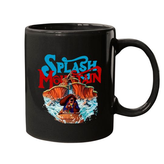 Splash Mountain Vintage Mugs, disney mountains, Disney Park Mugs