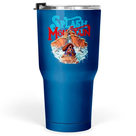 Splash Mountain Vintage Tumblers 30 oz, disney mountains, Disney Park Tumblers 30 oz