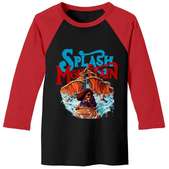Splash Mountain Vintage Baseball Tees, disney mountains, Disney Park Baseball Tees
