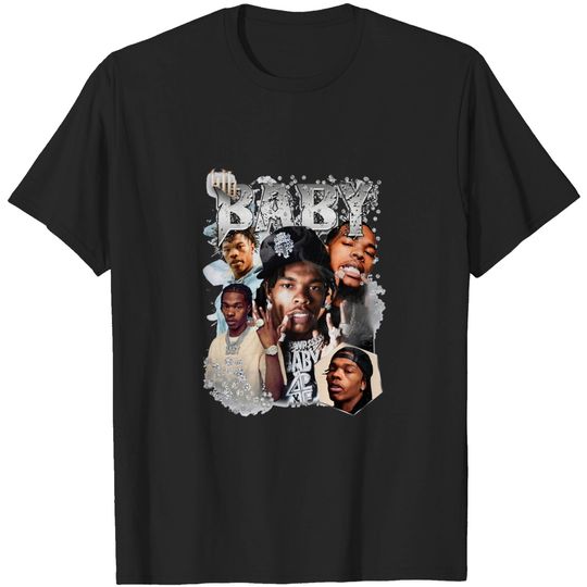 Lil Baby 4PF Hip Hop Vintage Bootleg Retro 90s Streetwear Rapper Graphic Rap Tee T-shirt
