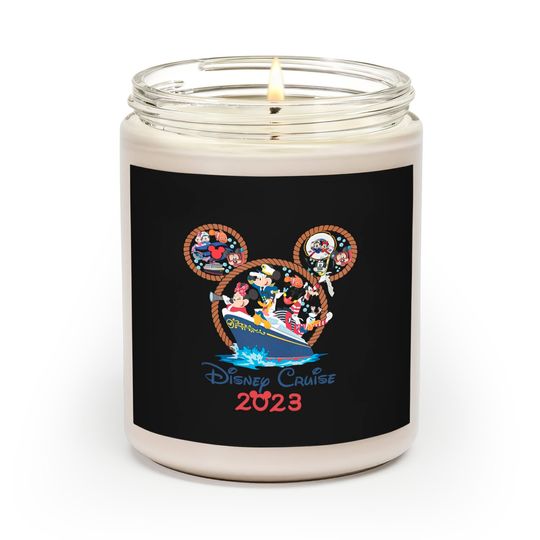 Disney Cruise 2023 Scented Candles, Mickey Cruise Scented Candles