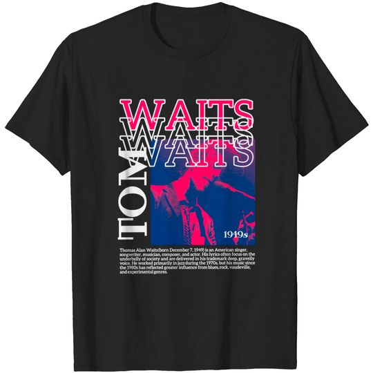 Tom legend - Tom Waits - T-Shirt