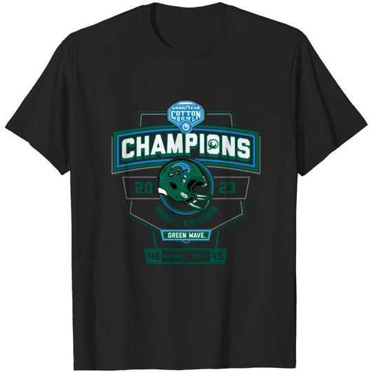 Tulane Cotton Bowl Shirt, Bowl Champions 2023 Shirt