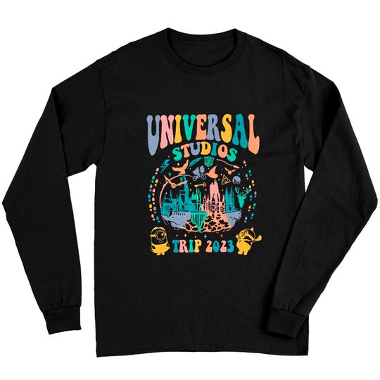 Universal Studios 2023 Long Sleeves, Universal Studios Long Sleeves, Disney Trip 2023 Long Sleeves