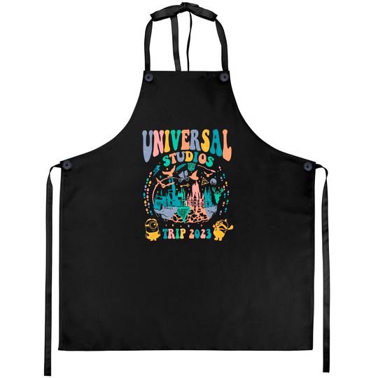 Universal Studios 2023 Aprons, Universal Studios Aprons, Disney Trip 2023 Aprons