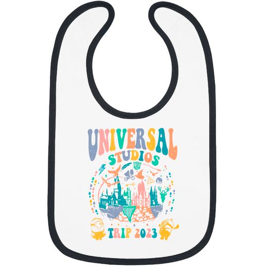 Universal Studios 2023 Bibs, Universal Studios Bibs, Disney Trip 2023 Bibs