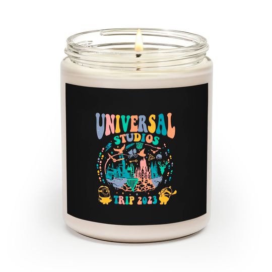 Universal Studios 2023 Scented Candles, Universal Studios Scented Candles, Disney Trip 2023 Scented Candles