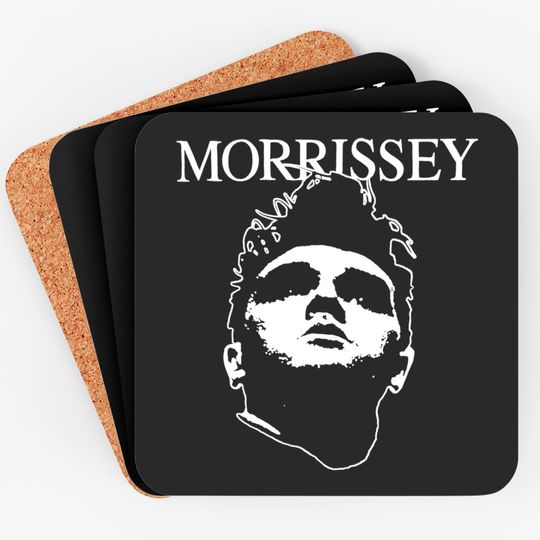 Morrissey Coasters: Face Logo