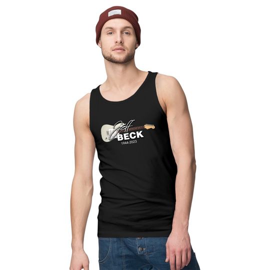 Jeff Beck 1944 - 2023 Tank Tops, Legends Never Die Jeff Beck