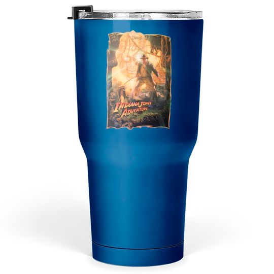 Indiana Jones Adventure Disneyland 1995, Indiana Jones Tumblers 30 oz