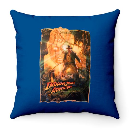 Indiana Jones Adventure Disneyland 1995, Indiana Jones Throw Pillows