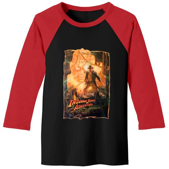 Indiana Jones Adventure Disneyland 1995, Indiana Jones Baseball Tees