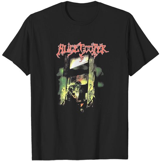 Vintage Alice Cooper Black Graphic T-shirt